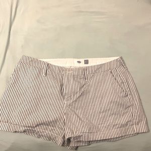 Old navy railroad stripe shorts